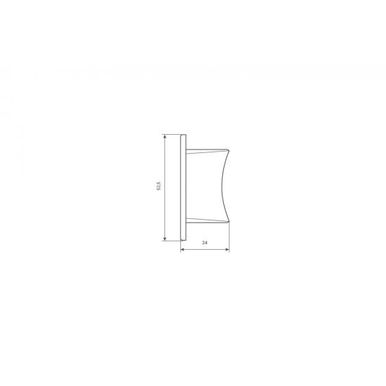 Aretki do rolet zewnętrznych – pancerz PA 45 mm